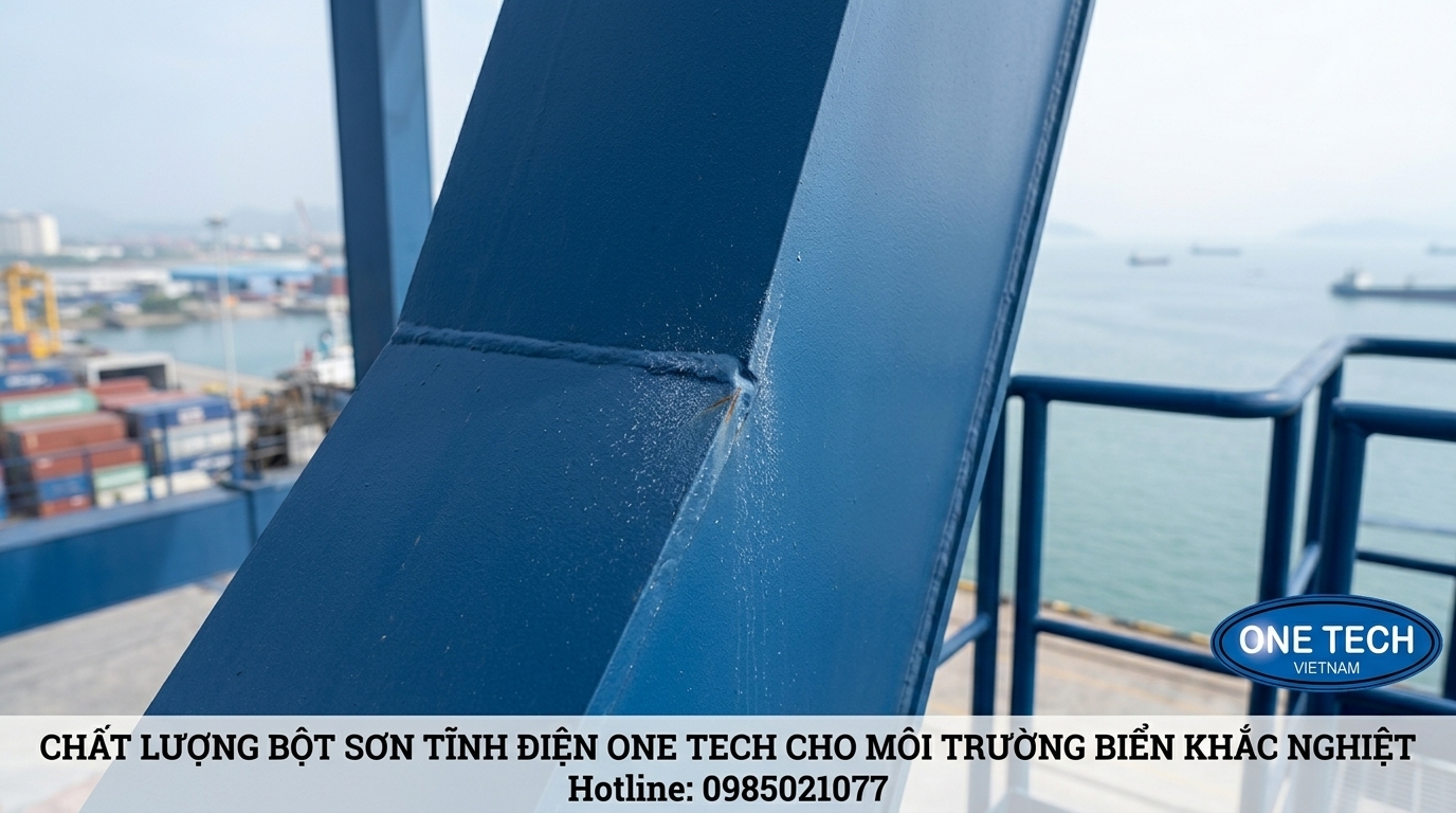 Ảnh hưởng của môi trường biển Quảng Ninh đến sơn tĩnh điện Hơi muối biển ảnh hưởng đến lớp sơn tĩnh điện tại Quảng Ninh