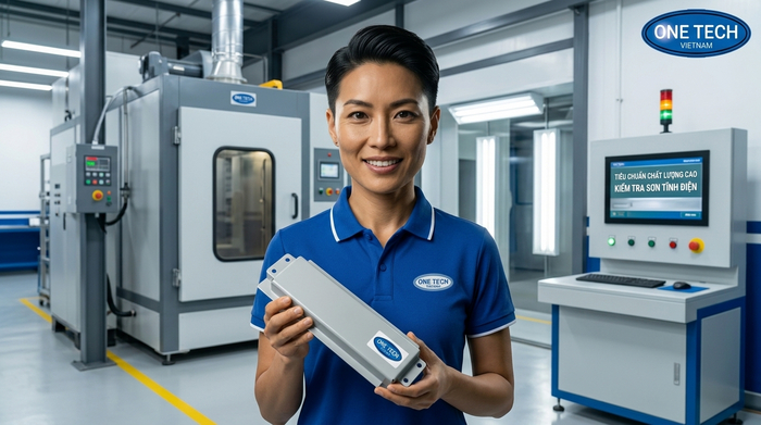 Độ dày lớp phủ sơn tĩnh điện tiêu chuẩn Đo độ dày lớp phủ sơn tĩnh điện bằng máy đo chuyên dụng