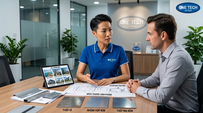 Tư vấn báo giá sơn tĩnh điện dựa trên vật liệu, kích thước và môi trường sử dụng
